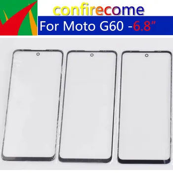 10 шт./лот для Motorola Moto G60 Замена передней внешней стеклянной ЖК-панели объектива с сенсорным экраном
