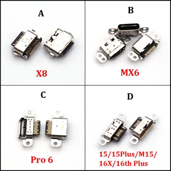 2шт Тип C Для Meizu 15/15 Lite/16th Plus/M15 X8 PRO 6 MX6 Разъем Micro USB Разъем Для Зарядки Порта Ремонт