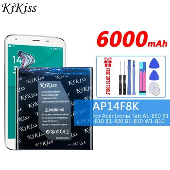 6000 мАч AP14F8K Аккумулятор для Ноутбука Acer Iconia Tab A1-850 B1-810 B1-820 B1-830 W1-810 Планшет Литий-ионный Полимерный Аккумулятор Bateria