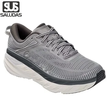 Bondi 7, Роскошные дизайнерские мужские спортивные кроссовки, Дышащие Амортизирующие спортивные кроссовки для бега, легкие сетчатые теннисные кроссовки