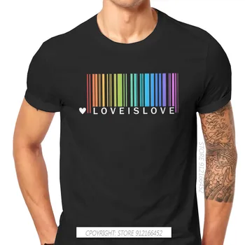 Love Is Love - Радужная футболка LGBT Pride, Винтажная Альтернативная Футболка С круглым вырезом Большого размера, Хит продаж, Мужские Топы в стиле Харадзюку