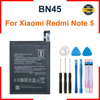 Xiao mi Battery BN45 для Xiaomi Redmi Note 5 Note5 Высококачественный аккумулятор мобильного Телефона емкостью 4000 мАч