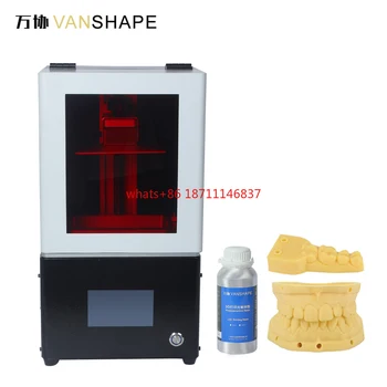 Автоматический цифровой УФ-3D-принтер для ювелирных изделий, невидимые брекеты, Фотополимерная смола, ЖК-3D-принтер-VAN30