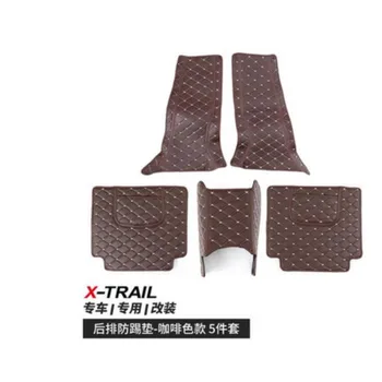 Автомобильный стайлинг заднего сиденья из искусственной кожи, подлокотник B, защитная накладка для Nissan X-Trail X Trail T32 Rogue 2014-2019