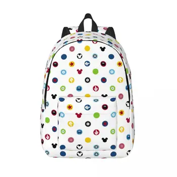 Дисней Микки Маус для подростков, студенческая школьная сумка для книг, Мультяшный рюкзак для путешествий в колледж