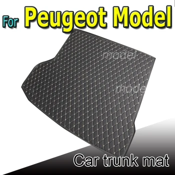 Изготовленный на заказ коврик в багажник автомобиля для Peugeot 408 5008 508 2011-2017 2018-2022 Детали интерьера, автомобильные аксессуары