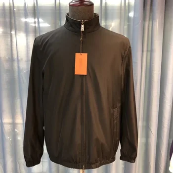 Куртка BILLIONAIRE OECHSLI, тонкая двусторонняя одежда, Высококачественная технология, повседневное кашемировое прямое мужское пальто Европейского размера 46-64
