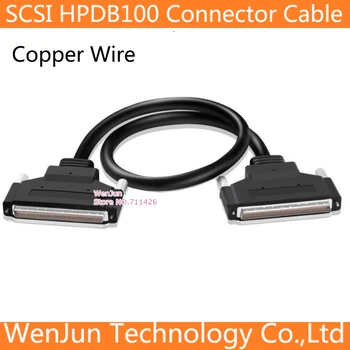 Медный провод SCSI HPDB100 Кабель для передачи данных HPDB 100-контактный разъем M/M для подключения кабеля 100% высокого качества 100PIN