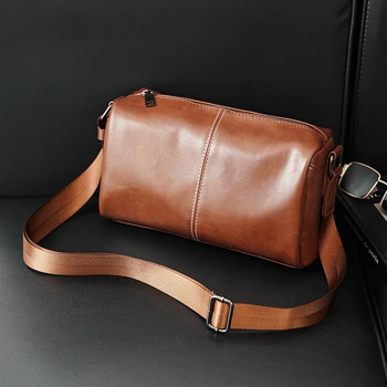 Модная Новая сумка через плечо 2023, простая И повседневная Маленькая квадратная сумка, большая емкость, ощущение высокого класса, Мужская сумка через плечо