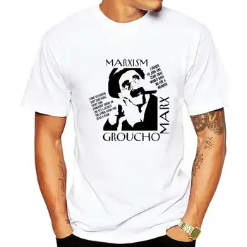 Мужские футболки с принтом GROUCHO MARX Marxism Camiseta Todas las tallas y colores (1)