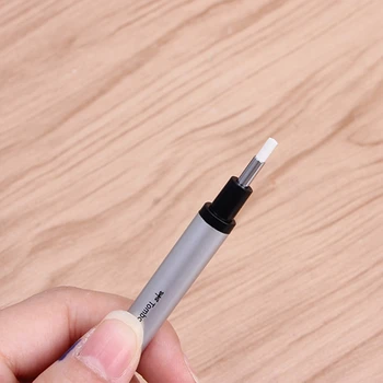 Набор для заправки ластика с круглым наконечником, Ультратонкий резиновый карандаш, идеальные детали для пересмотра