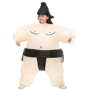 Надувной костюм Сумо для детей и взрослых, косплей, аниме, костюм для надувания воздухом, Карнавальные Фестивальные наряды, надутая одежда, Японская одежда