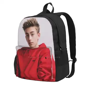 Официальная футболка Johnny Orlando для подростков, рюкзак для студентов колледжа, дорожные сумки для ноутбука Johnny Orlando Jonny Cute Musers