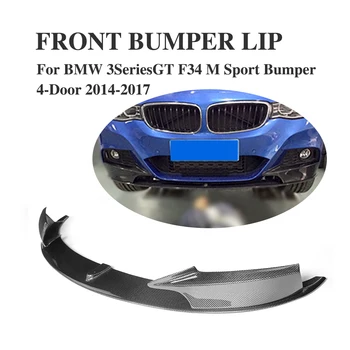 Передняя кромка из углеродного волокна M3 F34 со сплиттерными накладками для BMW 3 Серии GT F34 Бамперный диффузор M Sport 4-Дверный 2014-2017