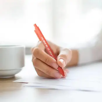 Портативная ручка для подписи с удобным захватом, не выцветает, ручка для записи домашних заданий для студентов