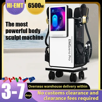 Профессиональная машина для лепки тела для похудения EMS RF мощностью 6500W Emszero NEO с электромагнитной стимуляцией мышц, формирующее оборудование