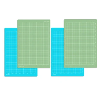 Разделочный коврик 8,5x12 дюймов для Cricut Joy Xtra, стандартный захват в 2 упаковки и легкий захват в 2 упаковки, Многоразовый Разделочный коврик для рукоделия