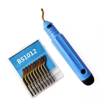 Титановый нож для обрезки, штыковая ручка для удаления волос Лезвие NB1100 лезвие для обрезки BS1012
