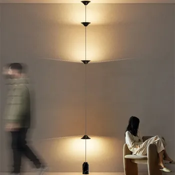 Торшер SORELUNA, Паоло Кастелли, минималистский дизайнерский подвесной светильник, проволока для гостиной, украшение ресторана, прикроватная лампа для спальни