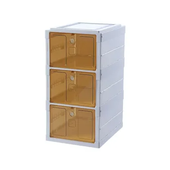 Удобный пластиковый складной ящик для сортировки и хранения одежды UL2286