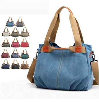 Холщовая сумка-бродяга, женские сумки, женские дизайнерские сумки через плечо для отдыха большой емкости, для путешествий, на выходных, на открытом воздухе, Bolsas Цвета 가방