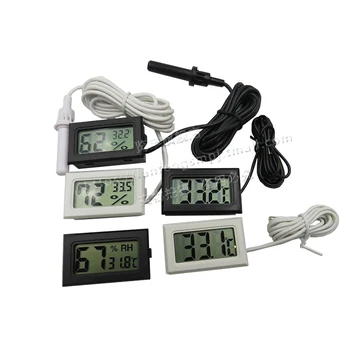 Цифровой термометр с зондом, электронный датчик термометра FY-10, FY-11, FY-12, многоцветный