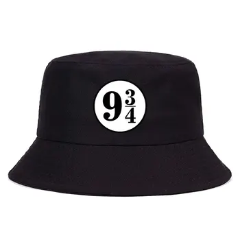 Широкополая шляпа Quai 9 3/4 для девочек и мальчиков, крутая хлопковая рыбацкая кепка для взрослых, зимне-осенняя кепка, унисекс, однотонная панама